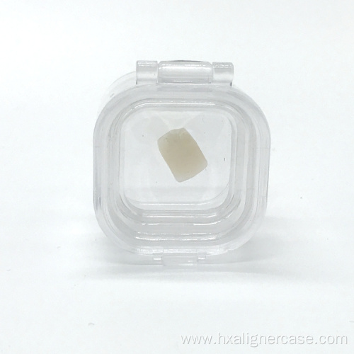 1inch 3D Packaging Dental Crown Membrane Retainer Case